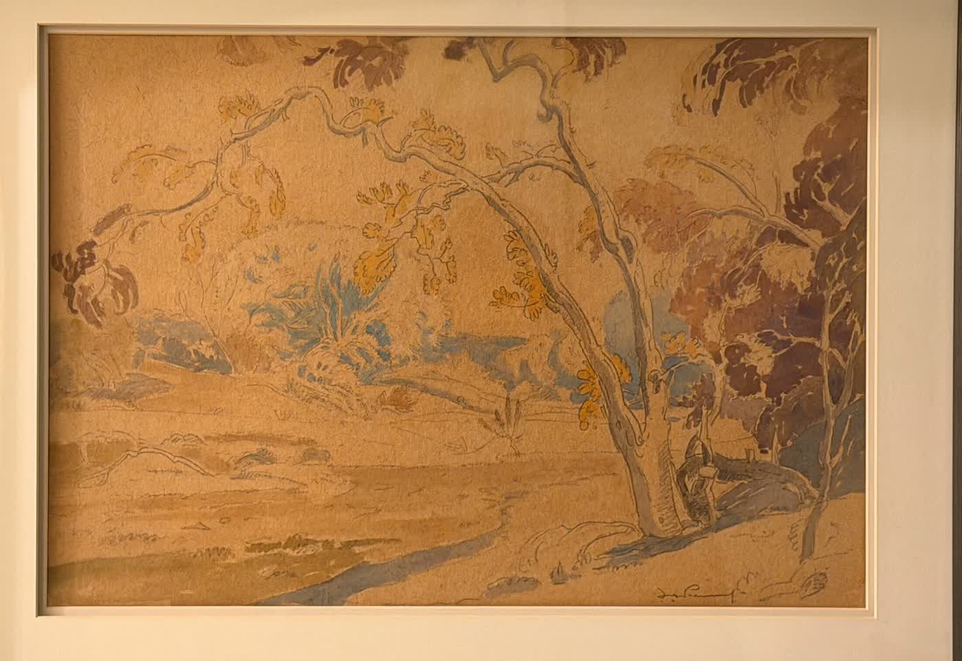 Landscape with Trees by J.H. Pierneef (1886–1957)